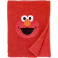 thumbnail image 1 of Elmo Red Soft Plush Sherpa Toddler Blanket With Applique,, 1 of 3