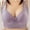 Purple, variant on "HOMBOM Women Bras,Woman's Fashion Plus Size Wire Free Comfortable Push Up Hollow Out Bra Underwear"