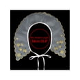 thumbnail image 4 of INSPIRE CHIC Detachable False Collar, Embroidery Mini Cape Neck Ruff Dickey Fake Collar for Blouse White-2, 4 of 5