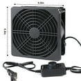 thumbnail image 6 of SXDOOL Solder Smoker Absorber Remover Fan with Speed Controller,Fume Extractor Smoke Prevention,120mm 120V Cooler Adjustable, 6 of 7