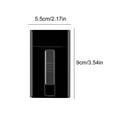 thumbnail image 3 of Cigarettes Case - USB Rechargeable Lighter Case - Nonslip ABS Plastic Weatherproof, No-Leak, Multi-Scene Use - Ideal for Travel, Business & Outdoors, 3 of 8