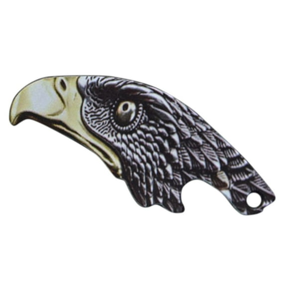 MOPOOR Creative Eagle Head Bottle Opener, Stainless Steel Beer Bottle Opener, Beer Gifts for Men, Husband, Dad, Boyfriend, Gripper Tight Lid Kitchen Gadgets