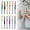 A - colorful*12, variant on Ballpoint Pens Black Medium Point 1mm Pen with Super Soft Grip Ball Point Pen for Men Women Retractable Pens,Ideal for Teacher Appreciation Gifts orAdministrative Professional Day Gifts