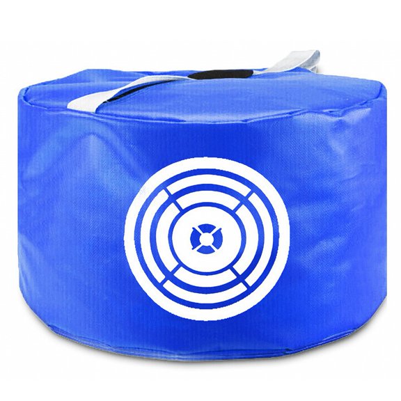 Golf Swing Trainer Smash Bag Strike Practicing Hitting Force Strengthened for Beginners Blue Standard