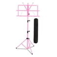 thumbnail image 4 of Atril ajustable para partituras con base de trípode Soporte plegable para accesorios musicales Rosa, 4 of 8