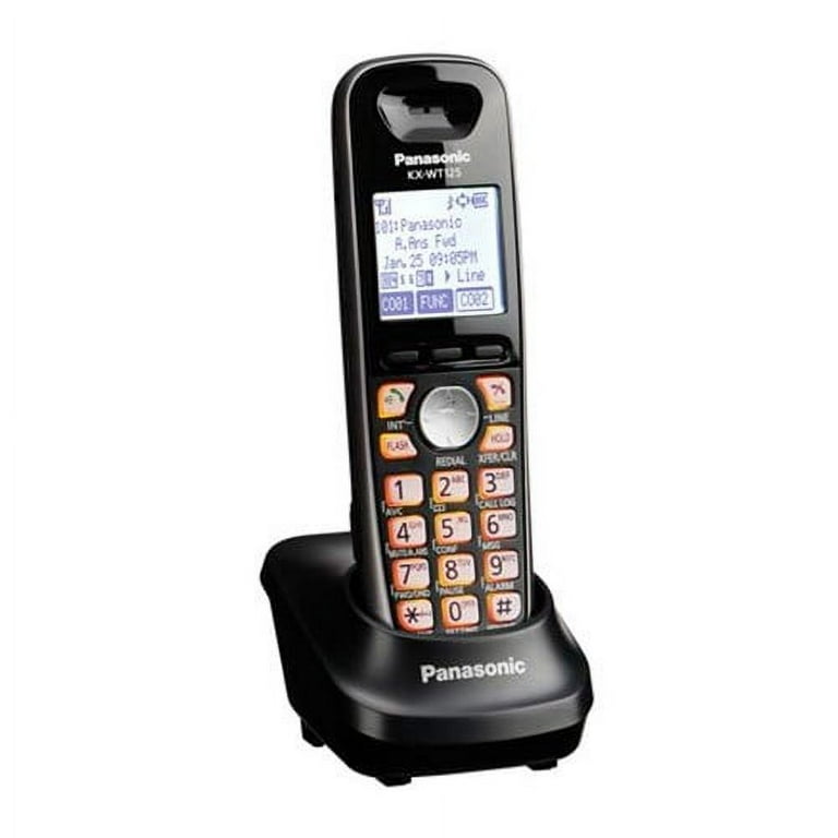 Panasonic KX-WT125 New DECT 6.0 Technology 1.9GHz Extra Handset