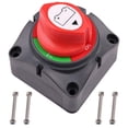 thumbnail image 1 of Interruptor de batería LotFancy, 12 V, 24 V, 48 V, desconexión de batería, 1 of 7