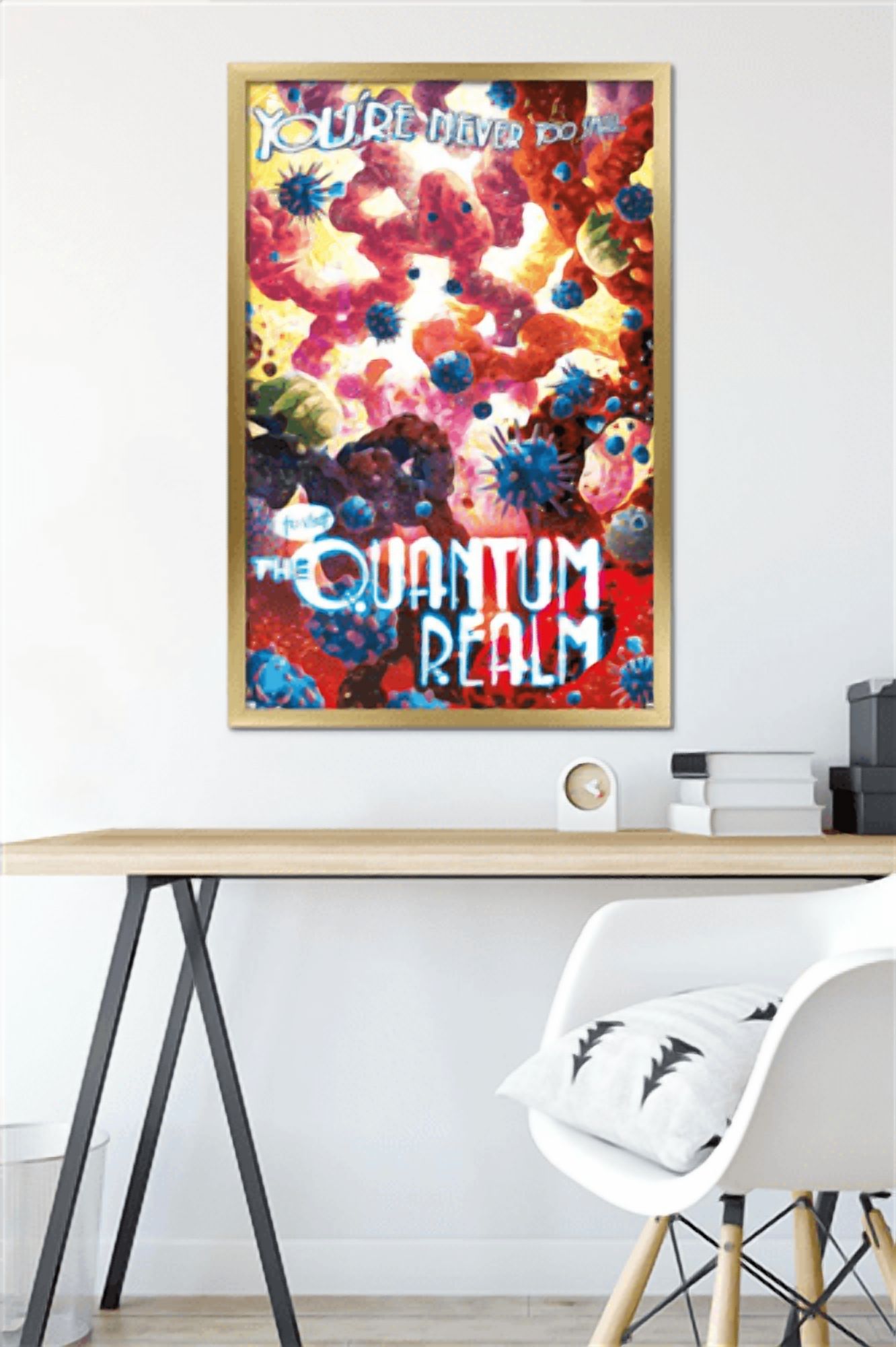 Marvel: Hero Lands - Quantum Realm Wall Poster, 22.375" x 34" Framed