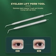 thumbnail image 3 of Eyelash Lift Tool Stainless Steel Double Ended Eyelash Separator for Perming Tinting, 3 of 7