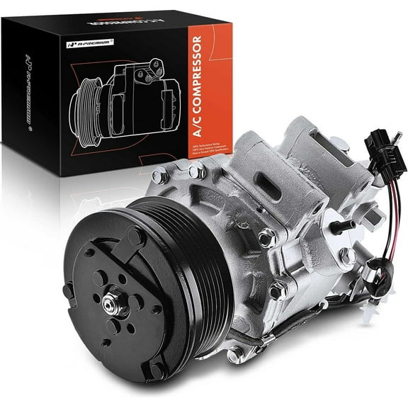 A-Premium AC Compressor with Clutch Compatible with Honda Civic 2006-2011 L4 1.8L Coupe Sedan