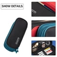 thumbnail image 3 of Pencil Case Big Capacity Compartments Pouch Stationery Art Pen Bag - black, 3 of 5