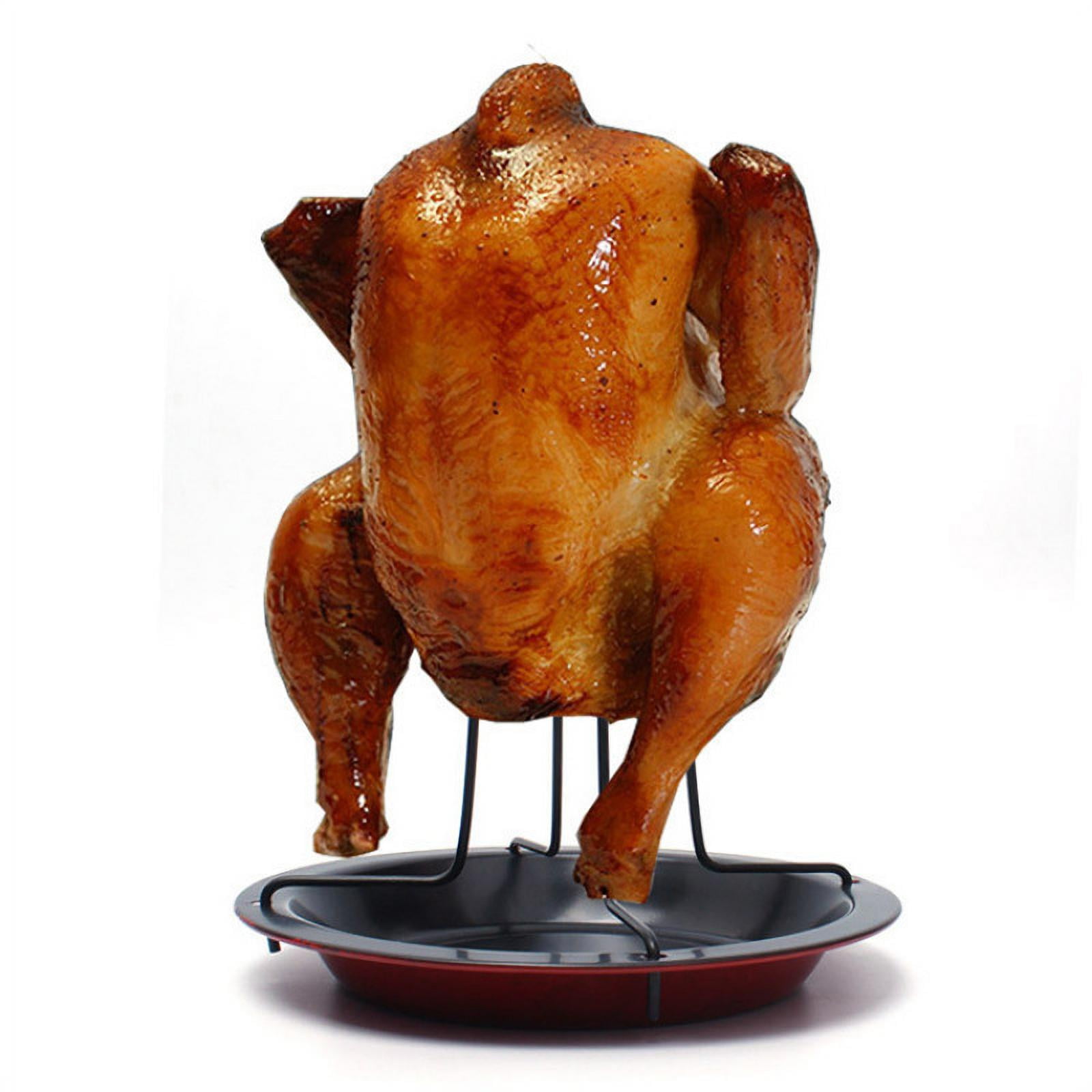 Chicken Grill For The Oven, Height: 19cm, Stainless Steel/Steel, Black