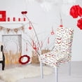 thumbnail image 2 of DefiDgd Valentine's Day Chair Covers,Valentines Dining Protector Stretch Removable Washable Kitchen Chair Slipcovers for Dining Hotel Party Wedding(D), 2 of 6