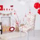 thumbnail image 1 of Fundas para Sillas de Comedor de San Valentín, Fundas para Respaldo de Silla, Protectores de Silla Extraíbles y Lavables para El Hogar y La Cocina., 1 of 6