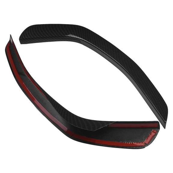 Tekuisi 2pcs Car Console Center Gear Shift Side Strip Trim Carbon Fiber Grain Cover Interior Accessories for Honda for Accord 2013-2017