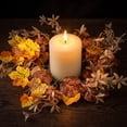 thumbnail image 6 of Small Fall Gradient Wreath for Front Door, Multicolor Artificial Autumn Wreaths Thanksgiving Decor for Home, Fall Halloween Decorations, Outdoor Indoor Farmhouse Wall Decor Year Round, D, 6 of 8