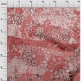 thumbnail image 3 of oneOone Cotton Poplin Twill Dark Peach Fabric Asian Sewing Fabric By The Yard Printed Diy Clothing Sewing Supplies 56 Inch Wide, 3 of 4