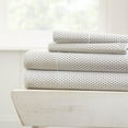 thumbnail image 3 of Simply Soft Striped Patterned 4 Piece Bed Sheet Set, 3 of 3