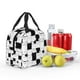 thumbnail image 5 of Easygdp Doodle Cute Cat Bolsa Térmica Premium - Tela Oxford Impermeable, Gran Capacidad, Bolsillo Frontal, Unisex para Trabajo, Escuela, Actividades al Aire Libre y Picnics, 5 of 8