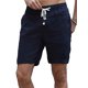 thumbnail image 1 of CVLIFE Pantalones cortos de lino casuales para hombre Pantalones capri de playa de verano Pantalones cortos con cordón de cintura elástica CVLIFE Casual, suelto, 1 of 3