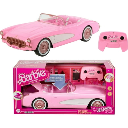 Hot Wheels RC Barbie Corvette Remote Control Corvette from Barbie The Movie