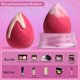 thumbnail image 3 of Set de esponjas de maquillaje BS-MALL Triangle Puff, 49 unidades, con bolsa, 3 of 6