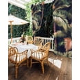 thumbnail image 5 of nqOlkjepod Outdoor Curtains for Patio Waterproof, Palm Forest Outdoor Privacy Panels Grommet, Country Summer Tropical Plants Forest Blackout Outside Curtains for Porch/Cabana 54"x84", 1 Panel, 5 of 8