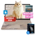 thumbnail image 1 of Laptop Hp Amd Ryzen 5 7520u 16gb Ram 1tb Ssd 17,3 Hd+ Touch, 1 of 3