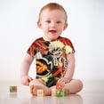 thumbnail image 2 of My Hero Academia Baby Romper Short Sleeve Bodysuits Soft Rompers Summer Clothes One-Piece Jumpsuits Outfits 12-18M, 2 of 7