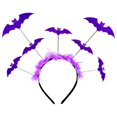 thumbnail image 1 of beautifullife Diadema De Disfraces De Diablo Murciélago De Plástico Halloween Espeluznante Con Patrón Accesorio Perfecto Menos, 1 of 4