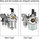 thumbnail image 2 of Carburador de repuesto para Subaru Robin EX 17 EP17 Reemplazo 277-62301-30, 277-62302-30, 277-62303-20 Kit de carburador EX17 SP170 EX13 EX130 EX170 6HP Carburador de maquinaria de jardín, 2 of 5