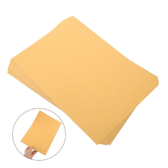 SWETRACE Colored Paper Glitter Cardstock Paper Yellow 25Pcs For Diy Enthusiasts And Radiant