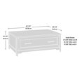 thumbnail image 3 of Sauder® Coral Cape Coffee Table, Sindoori Mango®, 423809, 3 of 9
