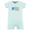 thumbnail image 4 of Touched by Nature Unisex Baby Organic Cotton Rompers, Save The Bees, 6-9 Months, 4 of 4