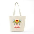 thumbnail image 6 of CafePress - Beesheartsdark Tote Bag - Unisex Canvas Tote Bag, Beige, 1-Piece, 6 of 7