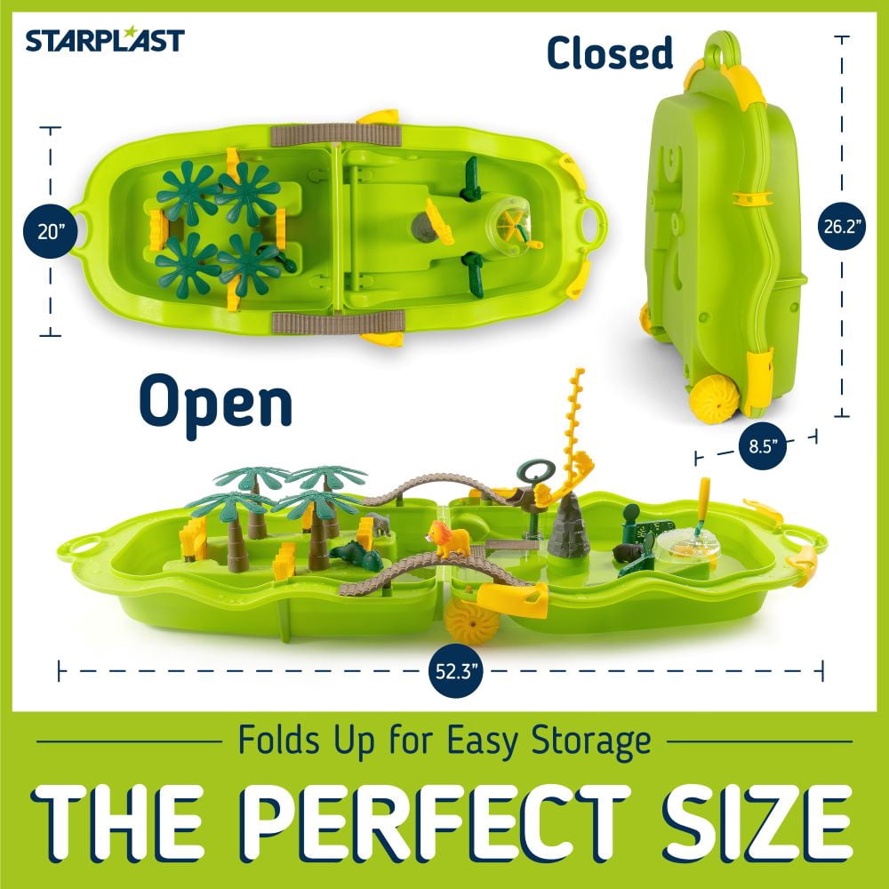 Starplast Water Fun Trolley Portable Folding Water Table Play Set
