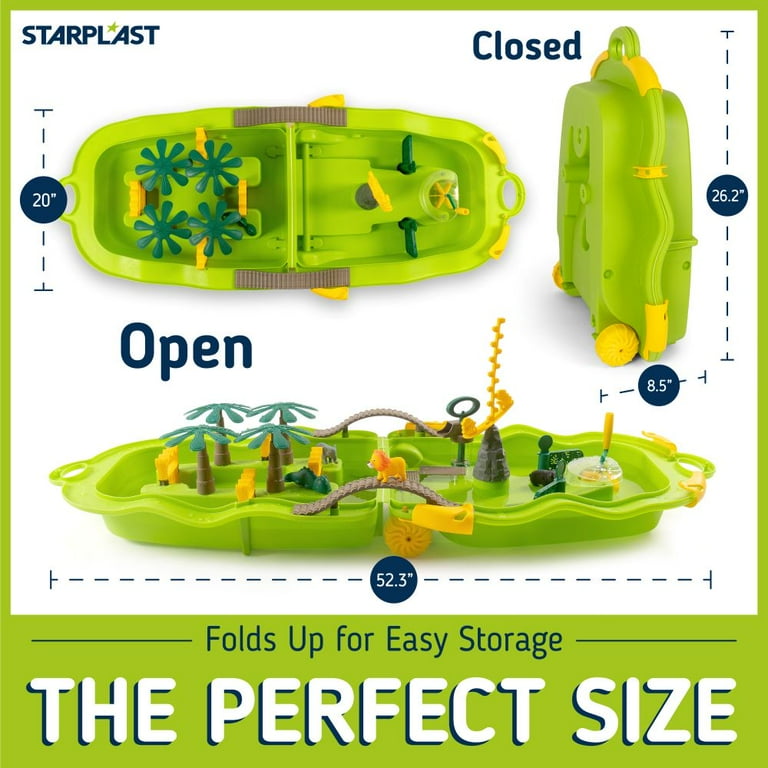 Starplast Water Fun Trolley Portable Folding Water Table Play Set