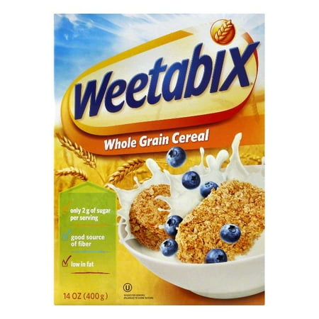 Weetabix Weetabix Whole Wheat Cereal, 14 OZ (Pack of