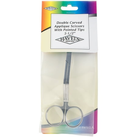 UPC: 0736370330149 | Havel s Double-Curved Applique Scissors 5.75 -Pointed Tips