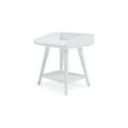 thumbnail image 4 of Benjara BM327779 Arid Accent Table - Gallery Rail Tray Top - White Wood - 22 in., 4 of 5