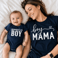 thumbnail image 2 of Boy Mama Shirt, Mama's Boy Matching Set, Mother Son Matching Shirts, Boy Mom Outfit, Mommy and Me Apparel, Birthday Gift for Mommy, 2 of 7