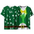 thumbnail image 5 of St. Patricks Day Shirts for Men Funny Printed T Shirts Short Sleeve Round Neck Top Casual Summer Graphic Tees Irish Festival Outfit, 5 of 8