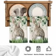 thumbnail image 5 of Easter Kitchen Towels Set of 2, Country Spring Rabbit Botanical Eucalyptus Leaves Absorbent Dish Towels for Kitchen, Microfiber Hand Towel, Quick Drying Tea Towel for Cleaning Decorative Dishcloths, 5 of 7