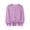 Light Violet, variant on Ruyang Boys Girls Preppy Knitted Sweater Cardigan Kids Ribbed Knit Sweaters Plain Warm Button Down Crewneck School Shirt