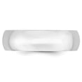 thumbnail image 3 of 14k White Gold 6mm Comfort Fit Men's Plain Classic Wedding Band Ring Size 14, 3 of 5