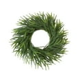 thumbnail image 2 of Christmas Cedar Pine Wreath for Front Door Evergreen Garland Natural Artificial Pine Wreath Outdoor Garden Porch Hanging Decoration Wall Grapevine Decor 27 inch, 2 of 5