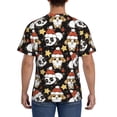 thumbnail image 2 of Rocae Cute Dog Panda for Men's Moisture-Wicking Crew Tee - T-Shirt for Sports, Outdoor Activities, and Casual Wear3X-Large, 2 of 9