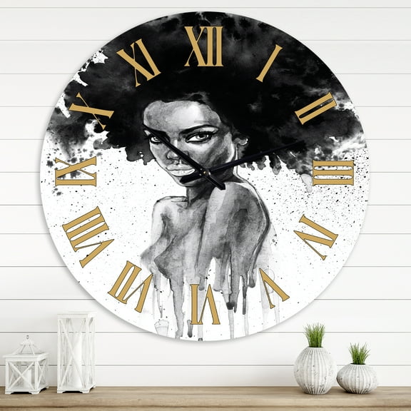 Designart 1 in Quartz Modern/Contemporary Wall Clock