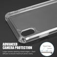 thumbnail image 6 of Apple iPhone XR (6.1 inch) (2018 Model) Phone Case Hybrid Cornes TPU Bumper Electroplating Shockproof Rubber Crystal Clear Transparent Protective Phone Cover for Apple iPhone Xr (6.1"), 6 of 8