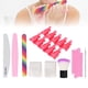 thumbnail image 4 of Herramienta De Eliminación De Esmalte De Uñas Remojo Clip Cepillo Para Polvo Herramienta De Manicura Juego De Herramientas De Eliminación De Esmalte De Uñas Soak Off Clip Nail ANGGREK 8 piezas, 4 of 8